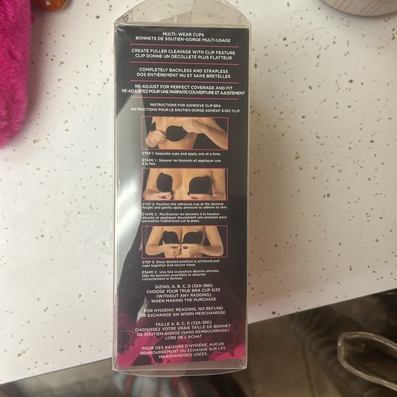 Maidenform Adhesive Clip Bra Size D - Picture 4 of 4